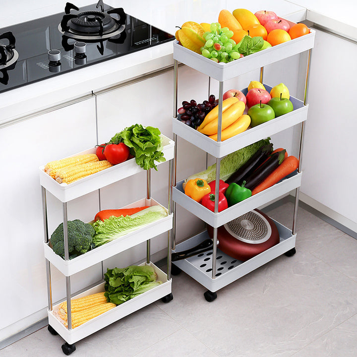 Kitchen Side Gap Storage Rack